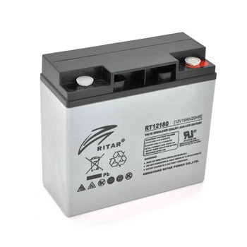 Акумуляторна батарея AGM RITAR RT12180, Gray Case, 12V 18.0Ah ( 181 х 77 х 167 ) Q4 (UG-2981)