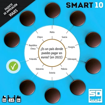 Gra planszowa SD Games Smart 10 Expansion Travel (wersja hiszpańska) (8435450254574)
