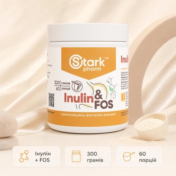 Добавка Inulin Fos Prebiotic Complex - 300g