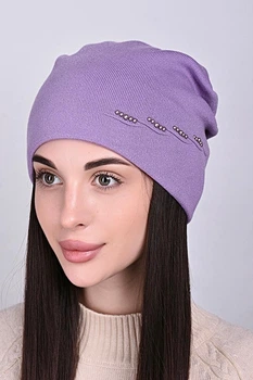 Женская шапка Flirt Космея 56-58 Орхидея