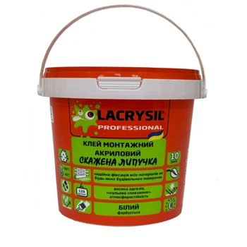 Клей акриловий універсальний Lacrysil Скажена Липучка 1,2 кг