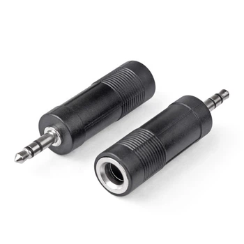 Адаптер Stone 3.5mm AUX на 6.35 1/4 дюйма перехідник (ST-SA38) 1 шт.