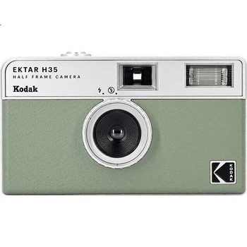 Фотоаппарат KODAK Retro Film Camera, многоразовый пленочный фотоаппарат EKTAR H35 со вспышкой, студенческий фотоаппарат для Instagram, светло-зеленый (пленка и батарейки в комплект не входят).