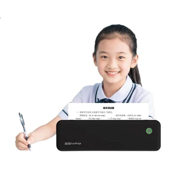 QIRUI A40a HD Беспроводной термопринтер формата A4 с функцией коррекции ошибок, предназначенный для домашнего использования, выполнения домашних заданий, мобильных задач и работы, а также для печати на мобильных устройствах. Портативный и компактный.