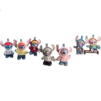 MINISO Disney Stitch GenZ Street Графіті Плюшева сліпа коробка кулон фігурка іграшка прикраса подарунок на день народження дисплей коробка