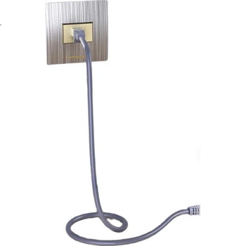 Патч-корд Choseal Cat 6 UTP 1 Гбит/с 10 м Серый (QS2619AT10J)