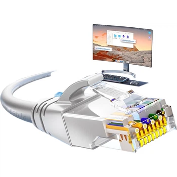 Патч-корд Jinghua Cat 6 UTP 1 Гбит/с 40 м Серый (W191R)