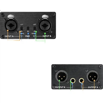 Аудіоізолятор Beishanque Kano 6.5 двоканальний (BSQ-XLR02)