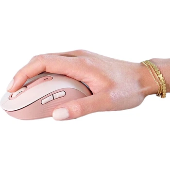 Logitech M650 [Enterprise Grade], беспроводная офисная мышь с Bluetooth, унисекс, двухрежимная, для большой руки, серия OptiX, с приемником Logi Bolt, черная, размер L [Бонус к заказу]