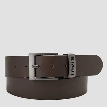 Pasek męski skórzany Levi`s Lm Belt Harness Buckle Ashland 38019-0119 120 Brązowy (7613417334571)