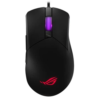 Игровая проводная мышь ROG Strix Impact III Standard Edition с RGB-подсветкой, легкая, эргономичная, для PUBG/Valorant/Apex Legends, черная.