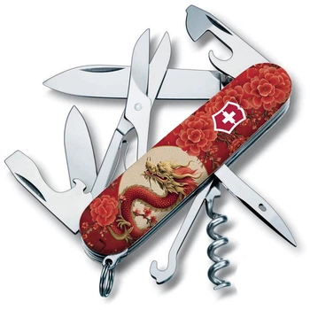 Нож Victorinox Climber Zodiac Дракон Red (1049-Vx13703_Z3250p)