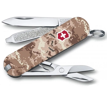 Нож Victorinox Classic SD Colors Army Mat Camo Brown (1049-Vx06223.7_W3945pw)