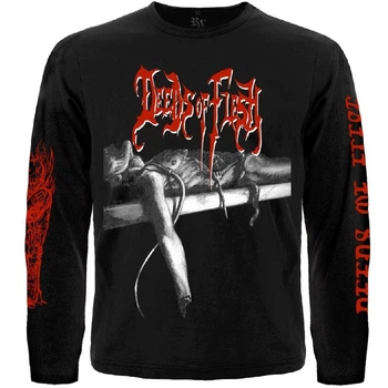 Футболка з довгим рукавом Deeds of Flesh "Trading Pieces", Розмір XXL