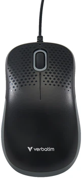 Mysz Verbatim Silent Optical Mouse USB Czarna (49024)