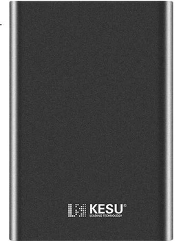 Диск жесткий внешний KESU K201 320 ГБ 2.5 дюйма USB 3.0 с шифрованием, цвет космический серый