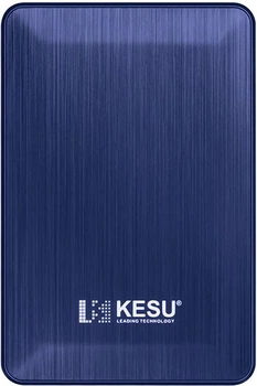 Диск жесткий портативный KESU 1 ТБ, USB 3.0, шифрование, 2.5", синий, K1