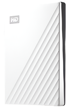 Жесткий диск Western Digital My Passport внешний 2 ТБ USB 3.0, 2.5 дюйма, с шифрованием, белый