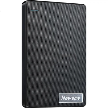 Внешний жесткий диск Newsmy 640 ГБ, механический, серия Qingfeng, USB 3.0, 2.5 дюйма, черный, для резервного копирования фото и видео