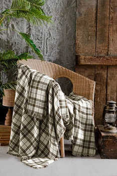 Покривало First choice 120115755 Двоспальний Бавовна Коричневий