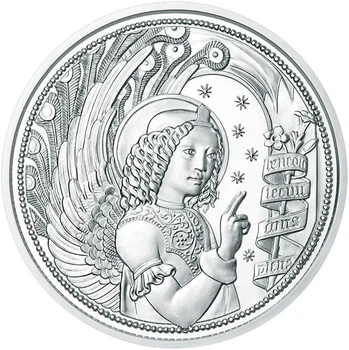 Колекційна монета "Архангел Гавриїл" 15,56 г срібло