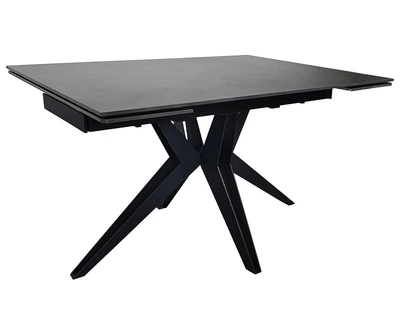 Стіл VINCENT CERAMIC 140(200)*90 графіт мат/чорний