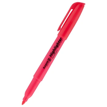 Маркер Axent Highlighter D2503, 2-4 мм клиноп. розовый (D2503-10)