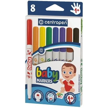 Фломастеры Centropen Baby, 8 шт (8660/08)