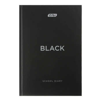 Дневник школьный ZiBi BLACK А5, 40 листов, твердая обложка (ZB.13760-01)