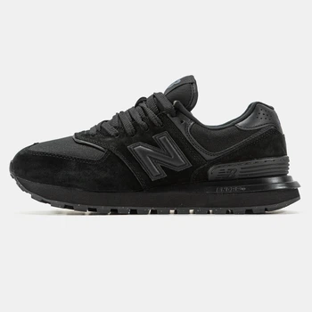 Кросівки New Balance 574 All Black | Gore-Tex | Термо 41