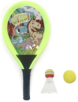 Дитячий тенісний набір Artyk Sportox Kids з ракетками м'ячем та воланом (175916) (5901811175916)