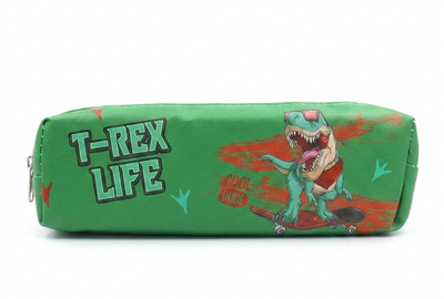 DSCN2142 Пенал "T-Rex" 20x6x4cm PVC