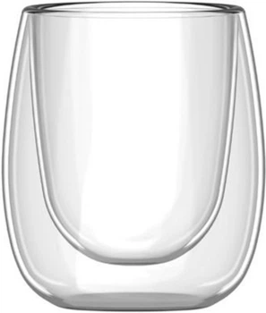 Набор стаканов низких с двойными стенками Ardesto AR2608B 80 мл 2 шт
