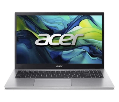 Ноутбук Acer Aspire Go 15 (NX.JJJAA.004), AMD Ryzen 5 7520U / 15.3" / Touch / RAM 8 ГБ DDR5 / SSD 512 ГБ / AMD Radeon 610M / Windows 11 Home / Сріблястий