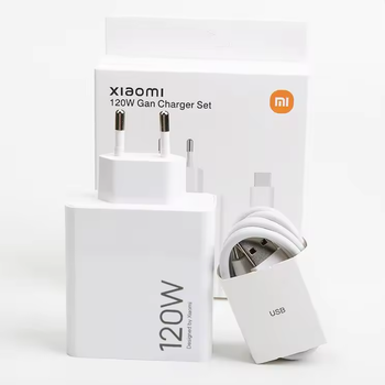Зарядное устройство Xiaomi 120W Max блок + кабель Type C (6 ампер) MDY-14-EE. Турбо QC3, QC4, быстрая зарядка Mi Turbo Charge для смартфона, планшета Сяоми, Ксиоми, Poco, Redmi Note