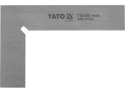 Кутник слюсарний YATO 75x50мм (YT-70750)