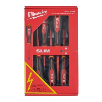 Набір викруток Milwaukee VDE SL/PH 7шт (4932478739)