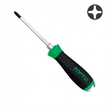 Викрутка хрестова TOPTUL PH2x100мм (FBGB0210)