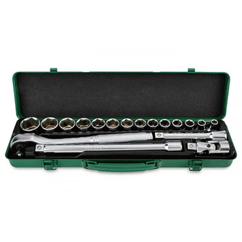 Набір інструменту Toptul 1/2" 18шт (GCAD1821)