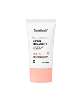 Солнцезащитный крем с эффектом коррекции тона Centellian24 Madeca Derma Shield Safe Tone-Up Sun Cream SPF 50+ PA++++