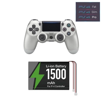 Сменная аккумуляторная батарея DOBE 1500 mAh для геймпада DualShock 4 V1/V2 (CUH-ZCT10/11/20/21) консоли Sony PlayStation 4 (PS4 PRO / PS4 Slim / PS4 Fat)