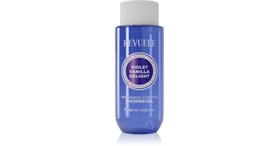 Парфюмированный увлажняющий гель для душа VIOLET VANILLA DELIGHT 400мл Revuele