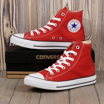 Кеди унісекс високі All Star Red Hi 41
