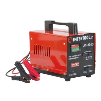 Устройство пускозарядное 6/12 В, 70 А, 140 Вт, до 100 Аг INTERTOOL AT-3013