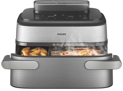 Frytkownica beztłuszczowa Philips Ovi Dual SteamFry NA565/02