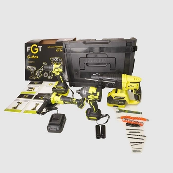 Абор аккумуляторных инструментов FGT SET G4/8 (4в1) в кейсе