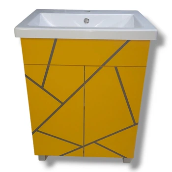 Пластикова тумба підлогова Chaos HPL 3127 mat 55 см
