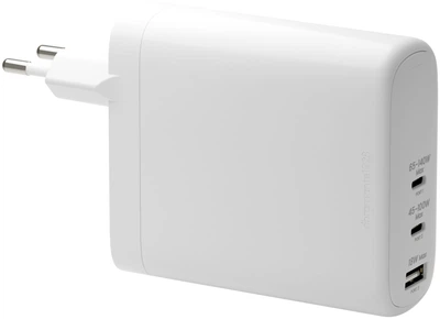 Ładowarka dbramante1928 re-charge Pro 2xUSB-C + USB-A 140W GaN White (CI140EUWH7101)