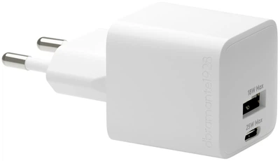 Ładowarka dbramante1928 re-charge Pro USB-C 25W + USB-A 18W GaN White (CH18EUWH7095)
