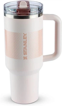 Термочашка Stanley Quencher ProTour Flip Straw Tumbler Rose Quartz Fade 1.18л